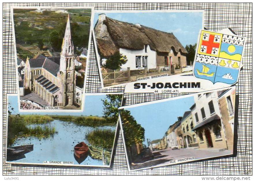 CPSM - SAINT-JOACHIM (44) - Carte Multi-vues De 1969 - Saint-Joachim