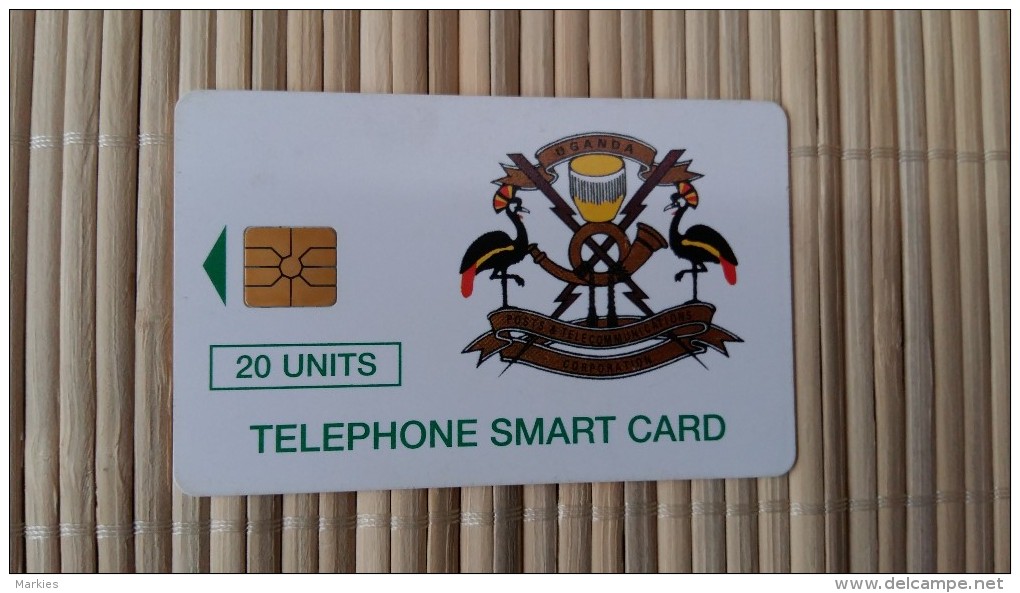 Oeganda Phonecard 20 Units Used Rare - Uganda