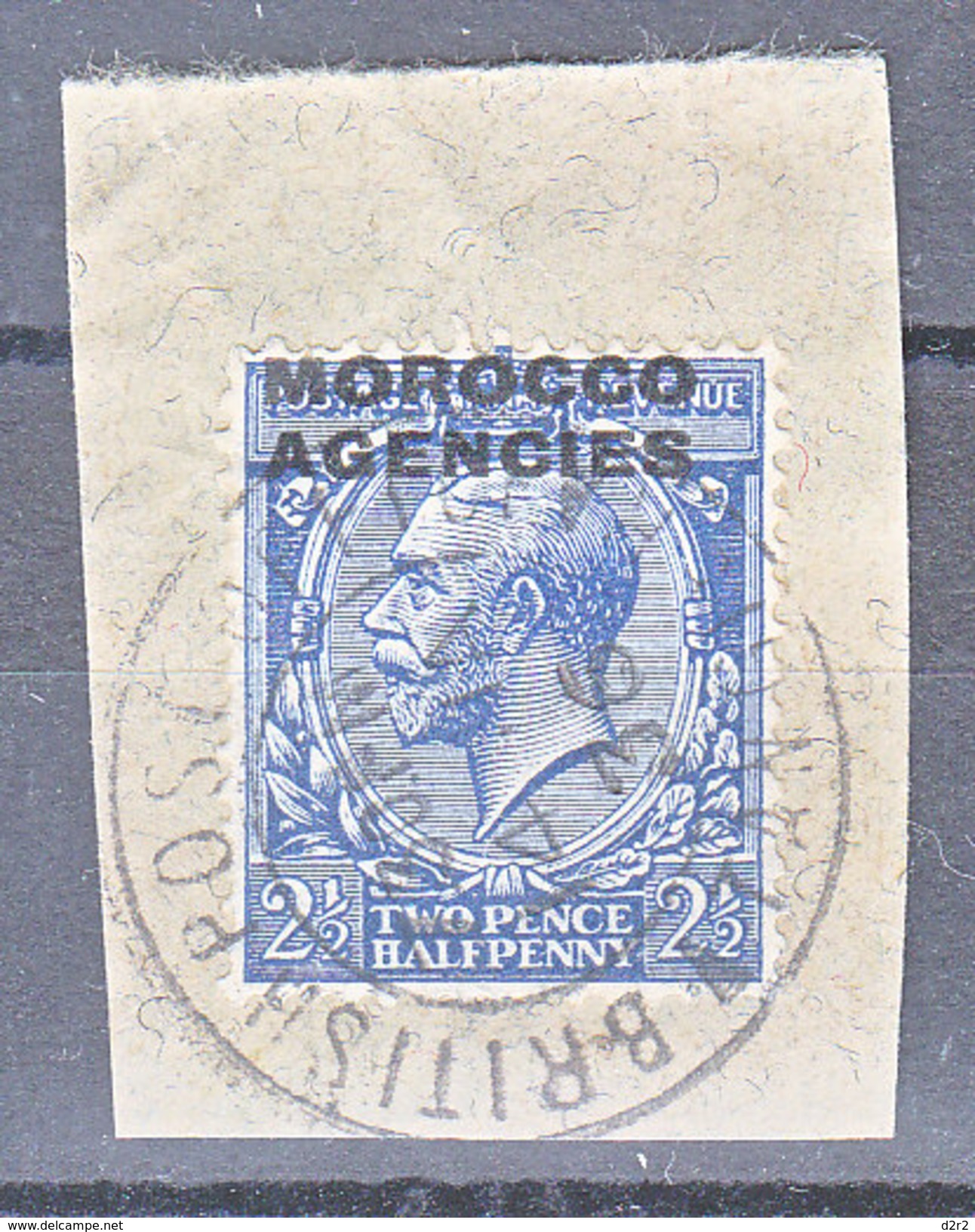 MICHEL NUM 57I - SURCHARGE 15.5 MM-  COTE25 EURO - Bureaux Au Maroc / Tanger (...-1958)