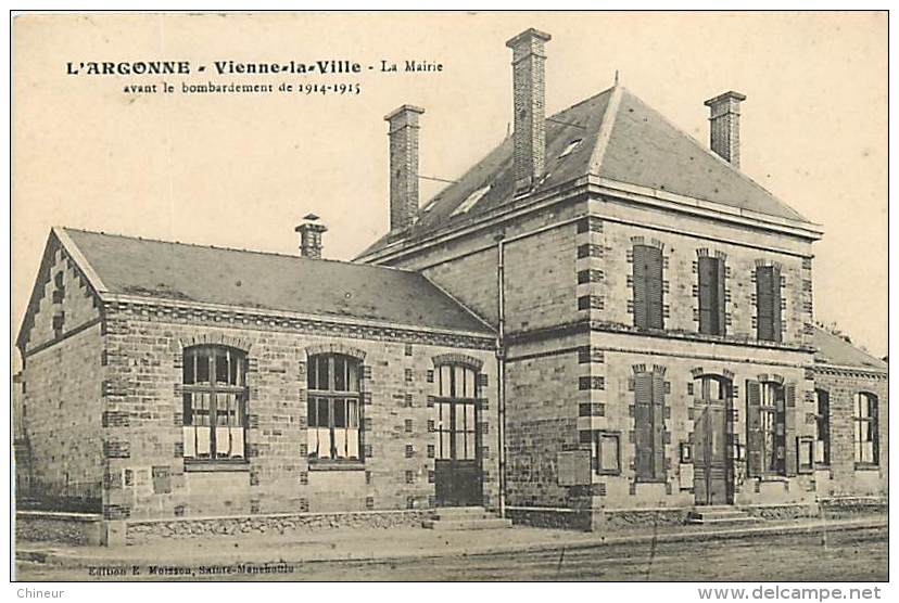 VIENNE LA VILLE LA MAIRIE AVANT LE BOMBARDEMENT - Sonstige & Ohne Zuordnung