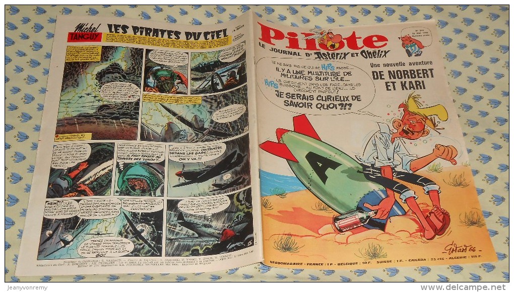 Pilote. N° 344 (26/05/1966)  Norbert Et Kari - Pilote