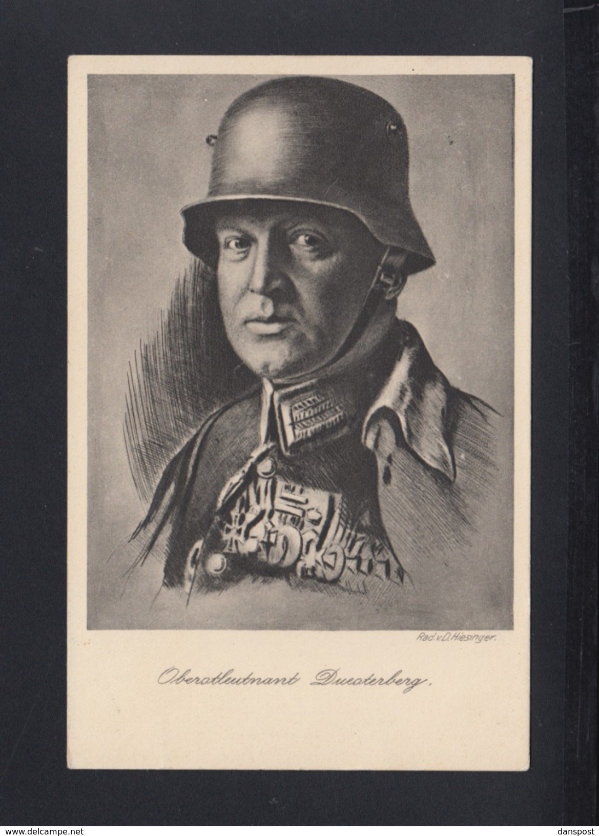 Dt. Reich PK 1928 Oberstleutnant Duesterberg - Politische Und Militärische Männer