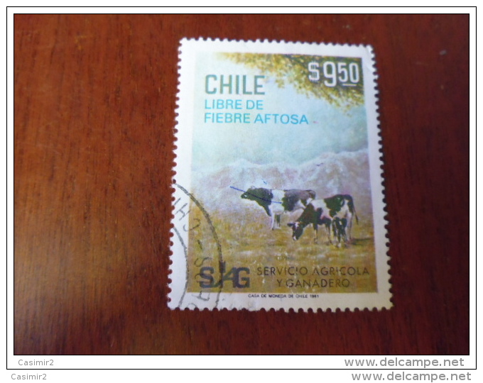 TIMBRE    DU  CHILI YVERT N ° 558 - Chile