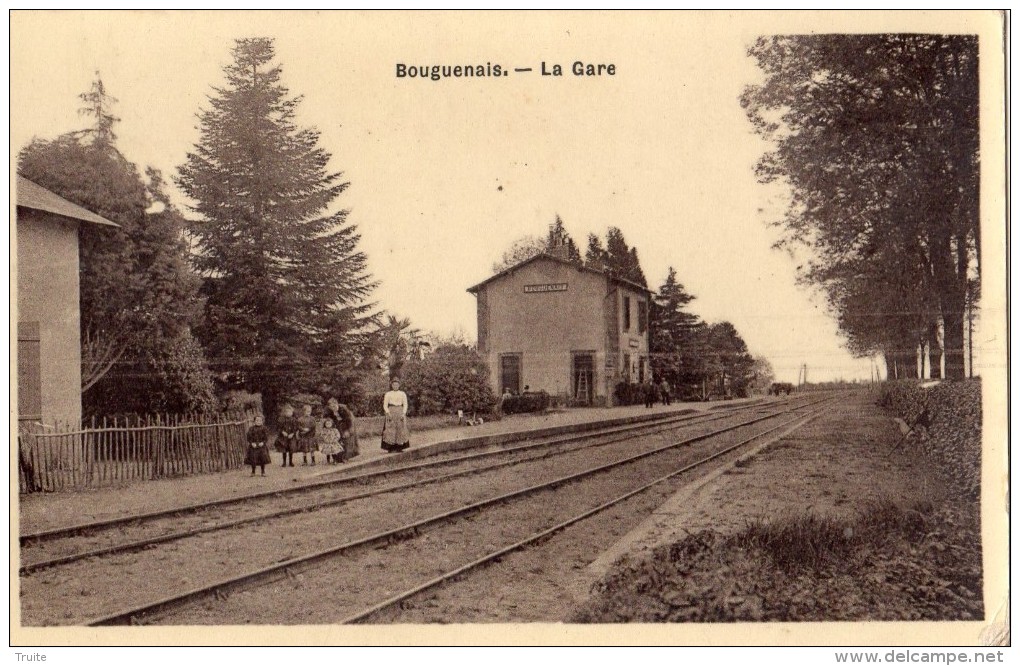 BOUGUENAIS LA GARE CARTE GLACEE - Bouguenais