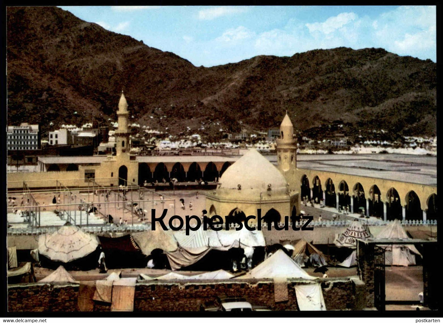 ÄLTERE POSTKARTE AL-KHEEF MOSQUE MUNA Masjid Al-Khayf Mina Al-Keef Saudi Arabia Moschee Cpa Ansichtskarte Postcard AK - Arabia Saudita