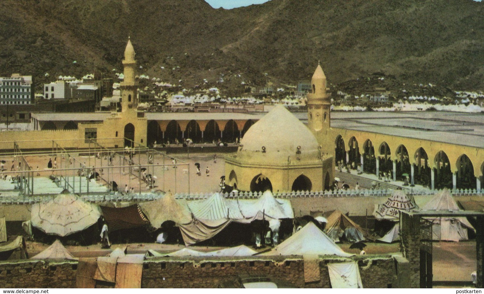 ÄLTERE POSTKARTE AL-KHEEF MOSQUE MUNA Masjid Al-Khayf Mina Al-Keef Saudi Arabia Moschee Cpa Ansichtskarte Postcard AK - Arabia Saudita