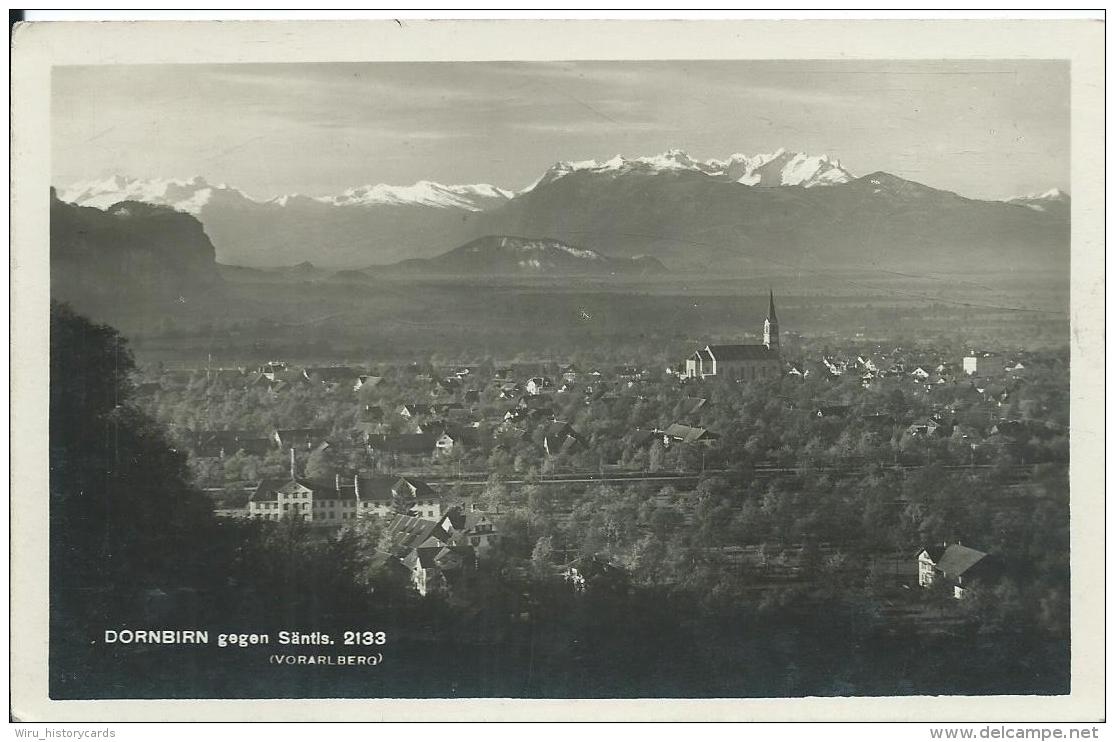 AK 0546  Dornbirn Gegen Säntis - Verlag Bader Um 1927 - Dornbirn