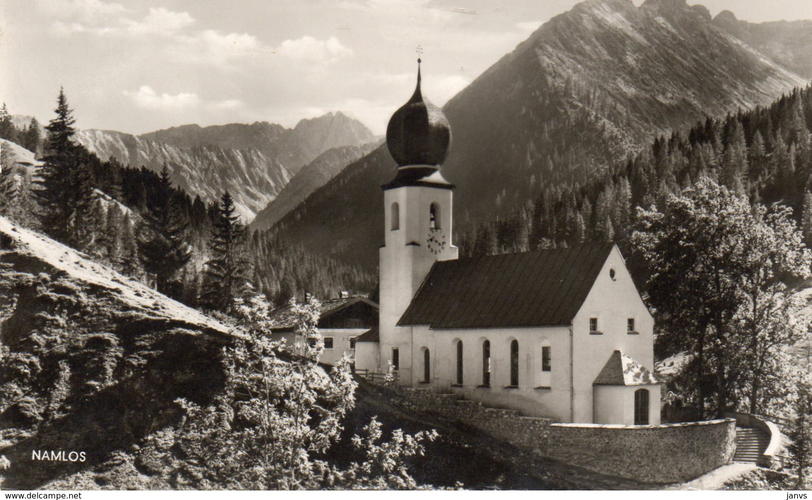 PK - CP - AK - Namlos - Tirol - Kerk - Eglise - Reutte