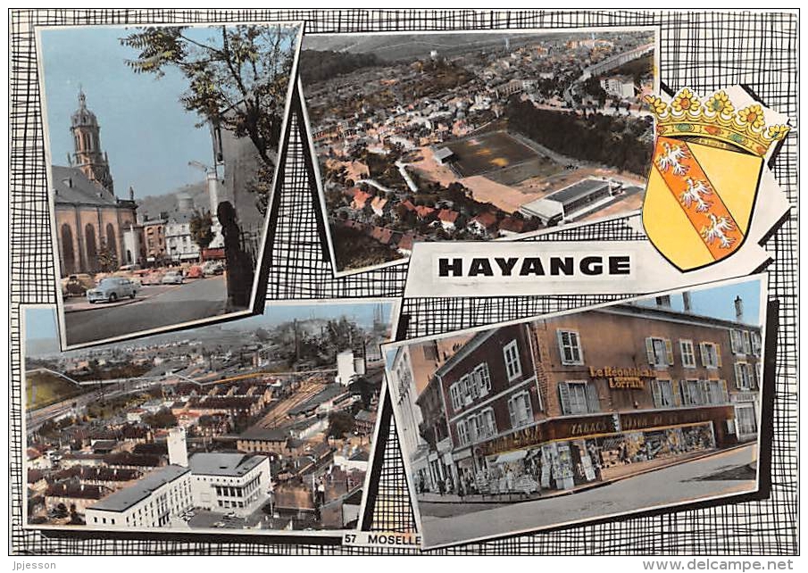 MOSELLE  57    HAYANGE    VUES MULTIPLES  CACHET - Hayange