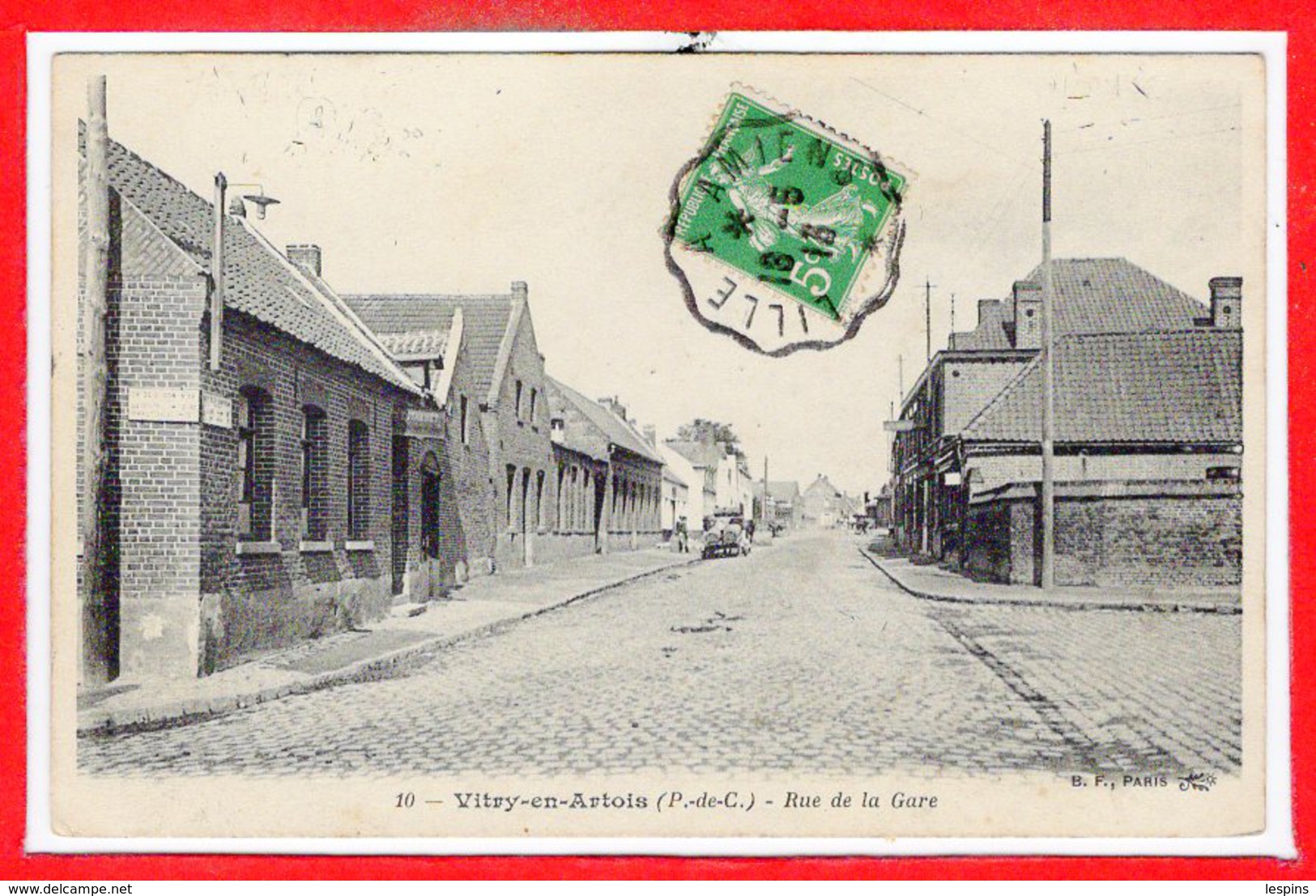 62 - VITRY En ARTOIS --  Rue De La Gare - Vitry En Artois