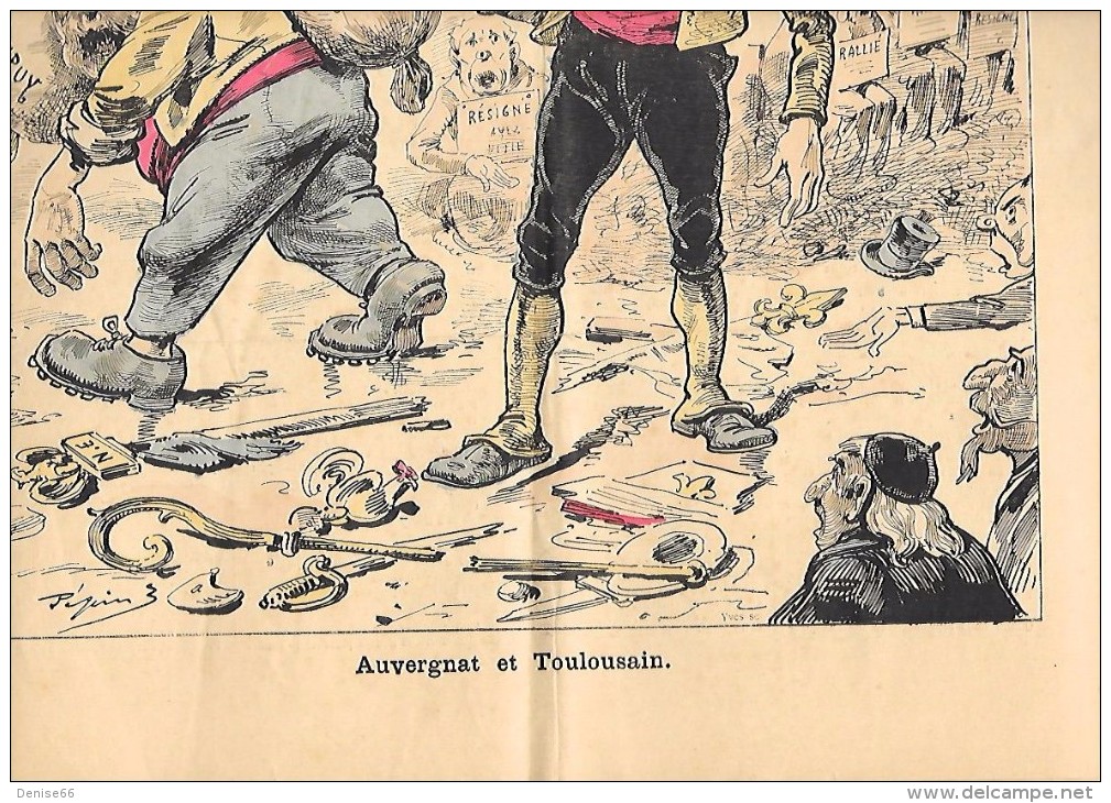 11 Juin 1893 - "LE GRELOT" - Journal Hebdomadaire - 4 Pages - Nombreuses Publicités - - Documents Historiques