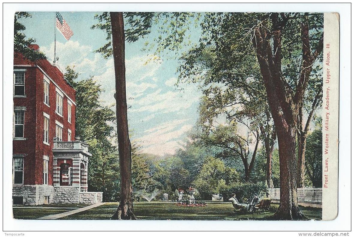 Alton - Front Lawn, Western Military Academy, Upper Alton - Autres & Non Classés