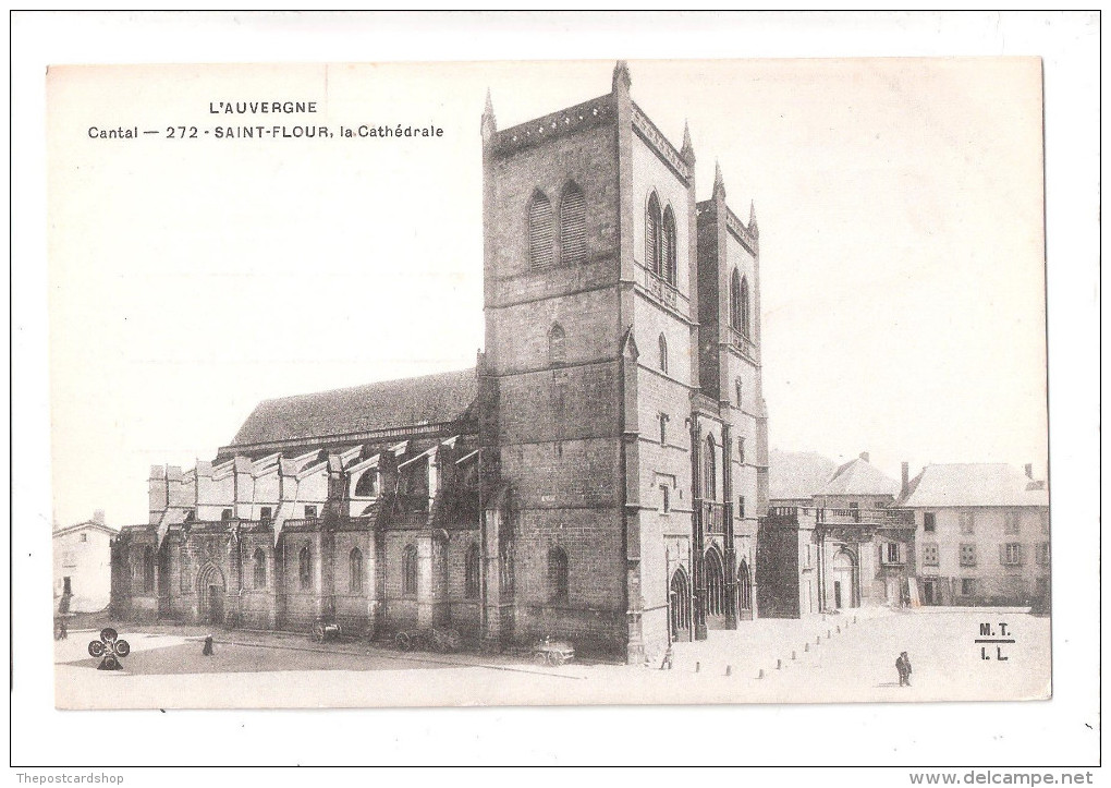 CPA 15 SAINT FLOUR St-Flour No. 272 La Cathedrale - Saint Flour