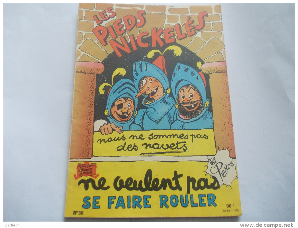 BD - LES PIEDS NICKELES NE VEULENT PAS SE FAIRE ROULER 38 - Pieds Nickelés, Les