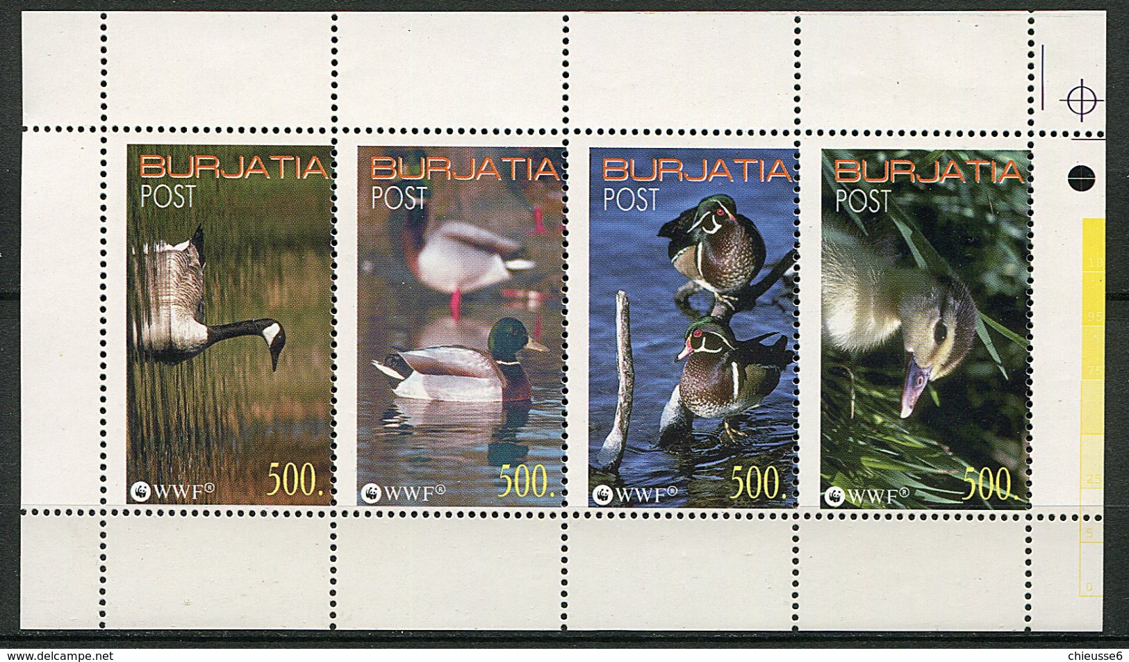 (Cl 116 - Lot 4) Lot De 4 Tbres - Canards  - - Autres & Non Classés