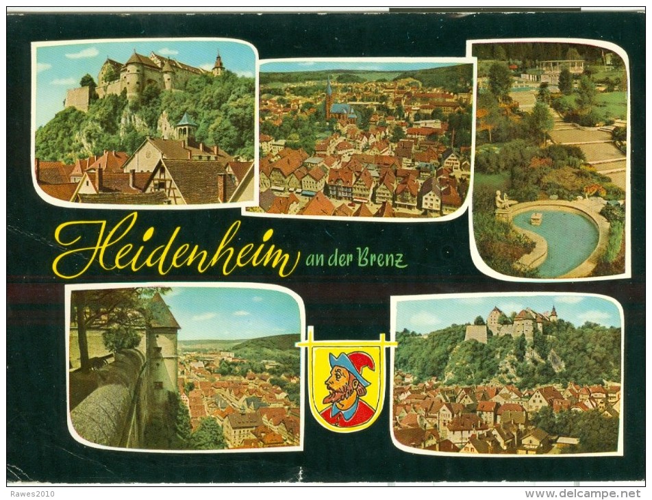 AK Heidenheim An Der Brenz 1962 MBK Schloss Wappen - Heidenheim