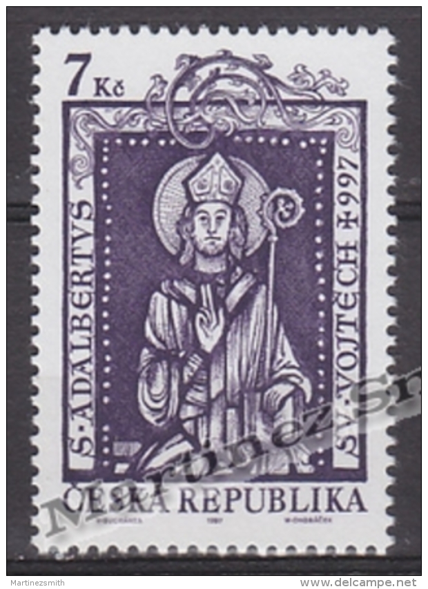 Czech Republic - Tcheque 1997 Yvert 136 Millenary Death Of Saint Adalbert -  MNH - Unused Stamps