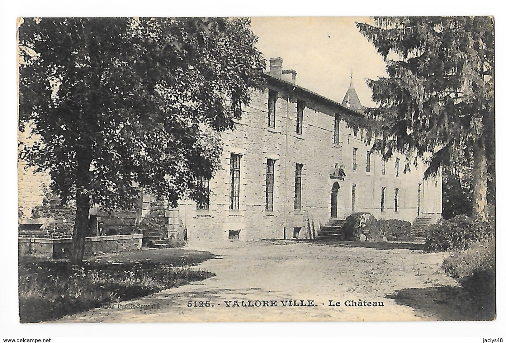 VOLLORE-VILLE  (cpa 63)   Le Château  (erreur Vallore Au Lieu De Vollor -    - L 1 - Autres & Non Classés