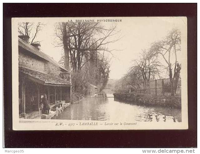 22 Lamballe Lavoir Sur Le Bouessant édit. Waron N° 4317 Laveuse - Lamballe