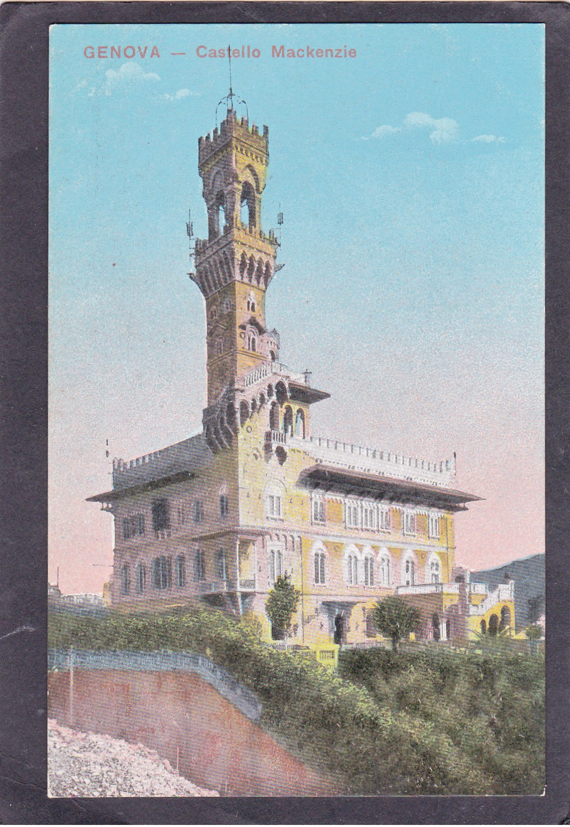 Old Post Card Of Genova,Genoa, Liguria, Italy,V2. - Genova (Genoa)