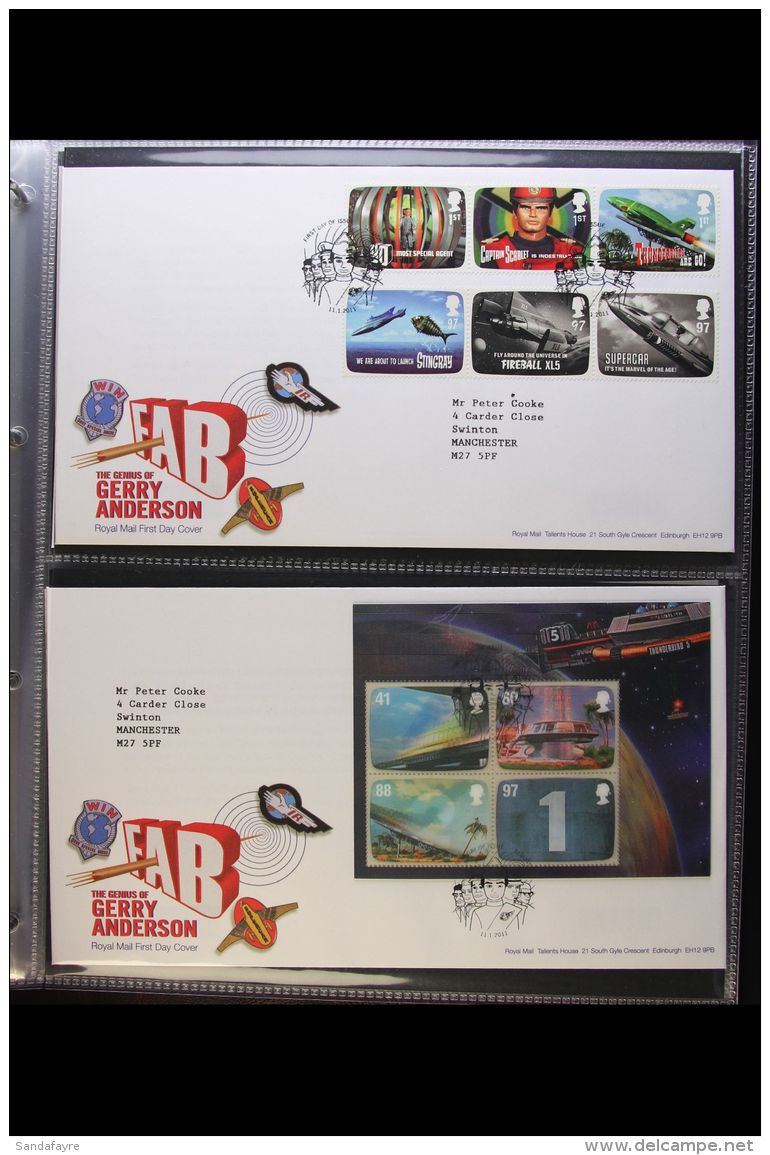 2011 COMPLETE COMMEMORATIVES COLLECTION (no Post &amp; Go) In A Dedicated Album. Super Quality, Current Retail... - FDC
