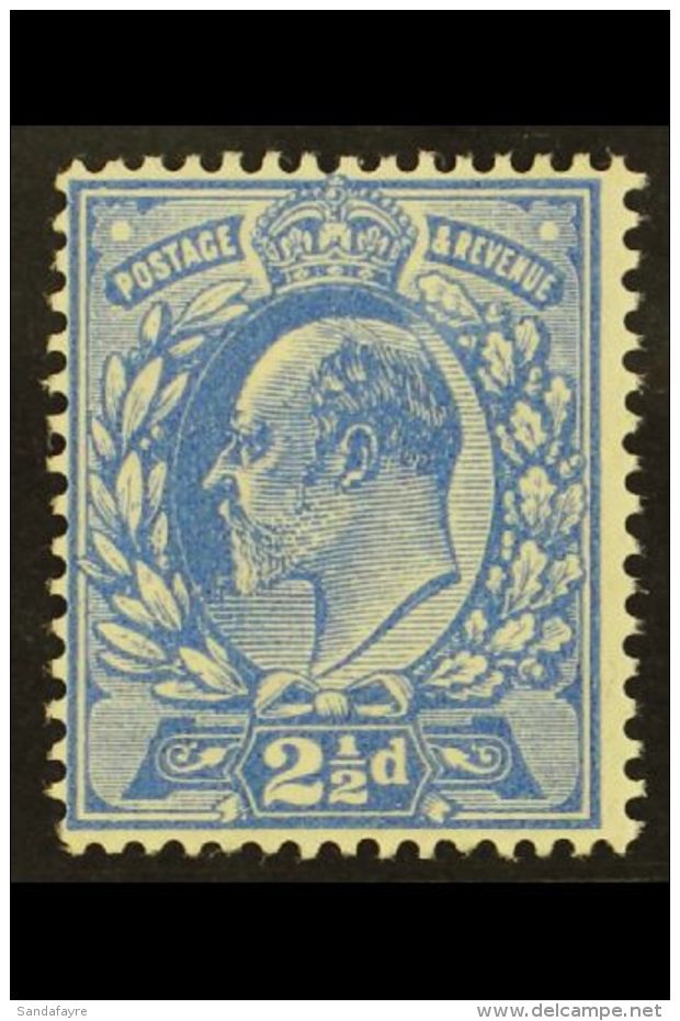 1911 2&frac12;d Deep Bright Blue Harrison, SG Spec M18(1), Never Hinged Mint. For More Images, Please Visit... - Zonder Classificatie