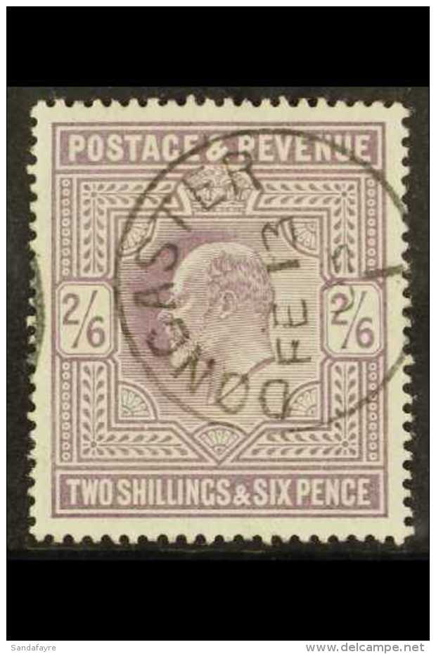 1902 2s 6d Lilac, Ed VII, SG 260, Superb Used With Neat Central Doncaster Cds Cancel. For More Images, Please... - Zonder Classificatie