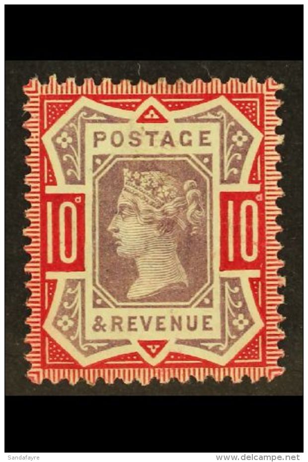 1887-92 10d Dull Purple And Deep Dull Carmine, SG 210a, Mint With Part Original Gum. For More Images, Please Visit... - Andere & Zonder Classificatie