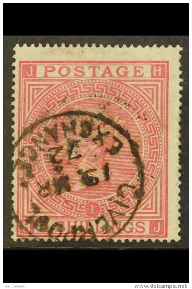 1867-83 5s Rose, Plate I, SG 126, Used With Fully Dated Cds, Short Perf At Right, Nice Strong Colour For More... - Andere & Zonder Classificatie