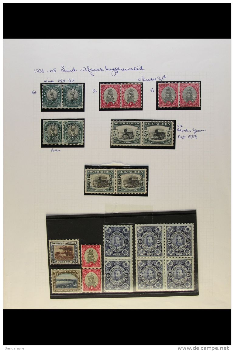 1910-1980 MINT MISCELLANY Presented On A Variety Of Different Album Pages &amp; Stock Cards With Much In Mounts... - Unclassified