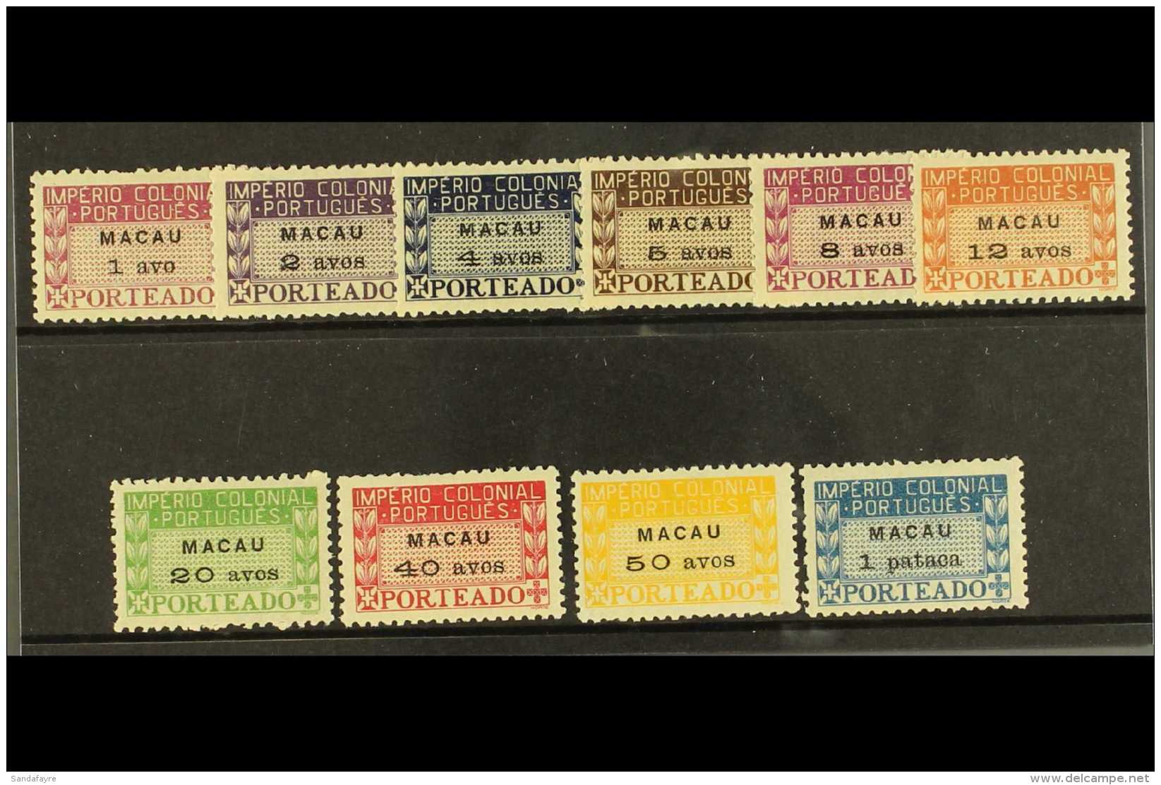 POSTAGE DUES 1947 Set Complete, SG D410/19, Very Fine And Fresh Mint. (10 Stamps) For More Images, Please Visit... - Andere & Zonder Classificatie