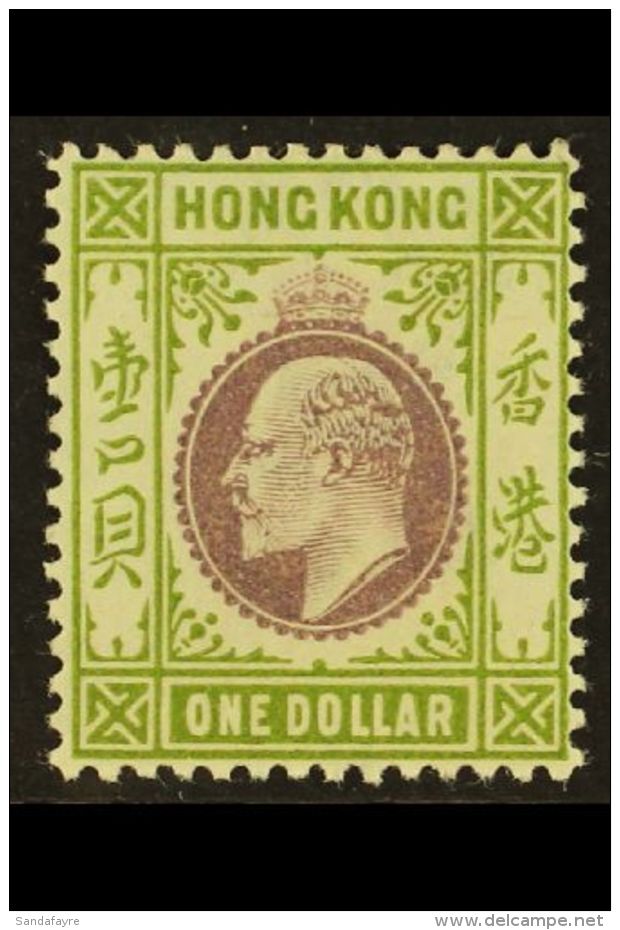 1903 $1 Purple And Sage Green, Ed VII, SG 72, Very Fine And Fresh Mint. For More Images, Please Visit... - Altri & Non Classificati