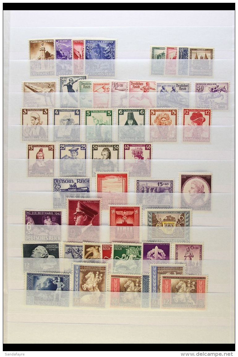 1931-43 FINE MINT COLLECTION An All Different Assembly Which Includes 1931 Welfare Fund Set, 1935 Welfare Fund... - Andere & Zonder Classificatie