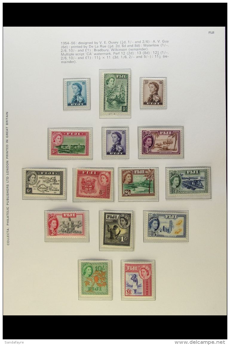 1953-81 SUPERB MINT COLLECTION A Clean And Attractive Collection With All Stamps From 1974 Onwards Being Never... - Fiji (...-1970)