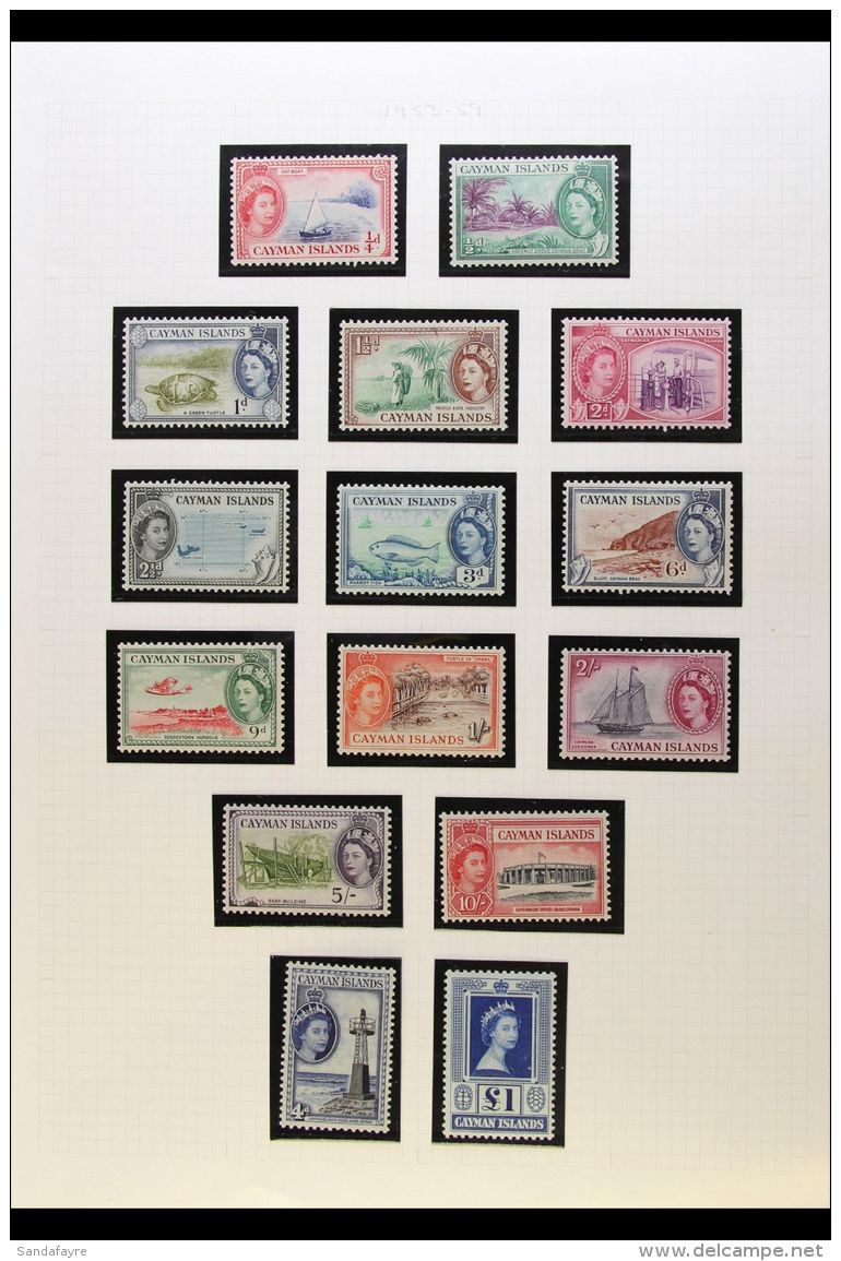 1953-81 SUPERB MINT COLLECTION A Clean And Attractive All Different Collection With A High Level Of Completion,... - Cayman Islands