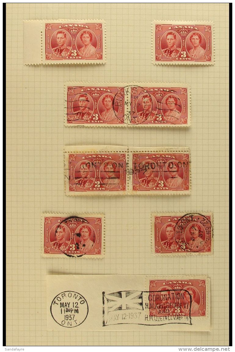 1937-58 EXTENSIVE &amp; INTERESTING COLLECTION In An Album. A Semi Specialized Collection Of Mint &amp; Used... - Andere & Zonder Classificatie
