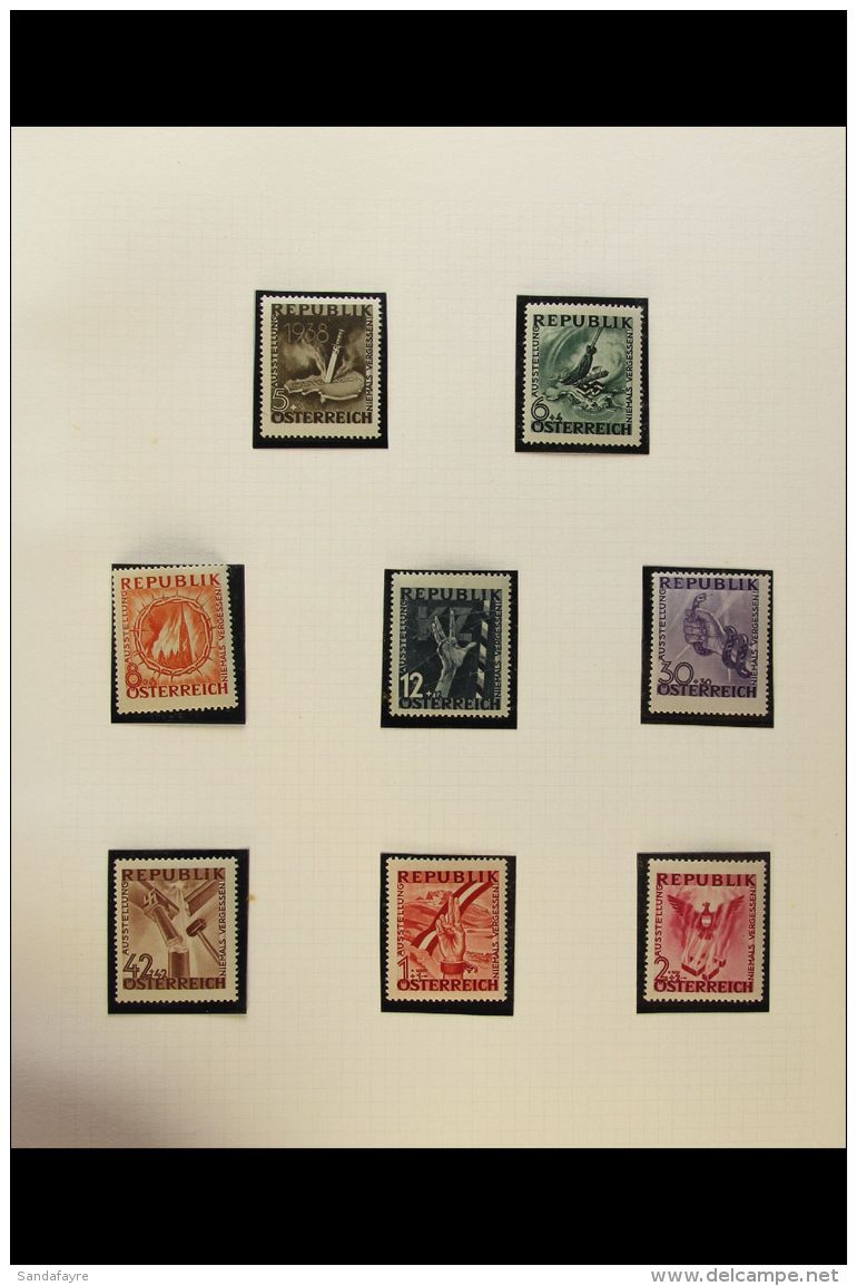 1946-71 NEVER HINGED MINT COLLECTION Presented In Mounts In A Pair Of Old Albums. An Extensive, ALL DIFFERENT... - Andere & Zonder Classificatie