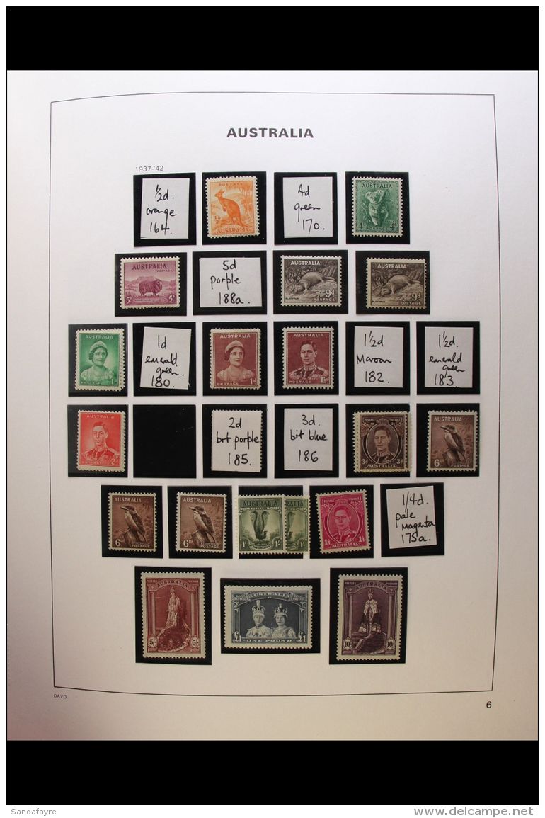 1927-2000 MINT &amp; NEVER HINGED MINT COLLECTION An Extensive, ALL DIFFERENT Collection &amp; Never Hinged From... - Andere & Zonder Classificatie