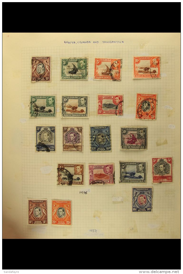 BRITISH COMMONWEALTH "K TO N" COUNTRIES A Chiefly All Different 1860's To 1980's Mint Or Used Collection In An Old... - Andere & Zonder Classificatie