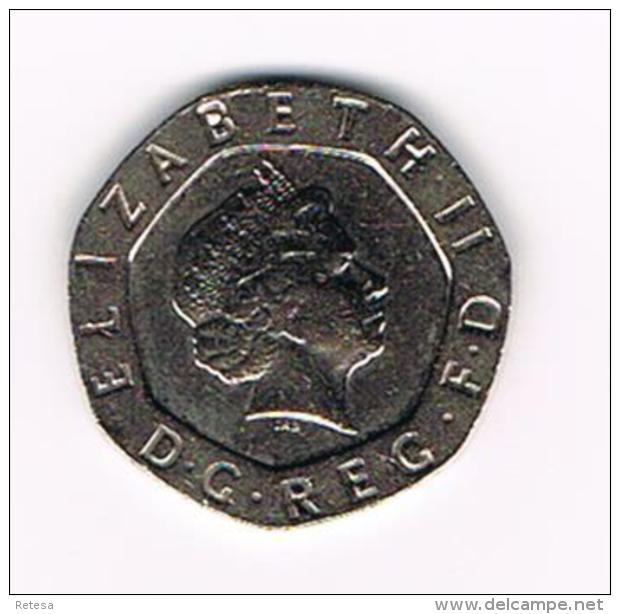 °°° GREAT BRITAIN  20 PENCE   2006 - 20 Pence