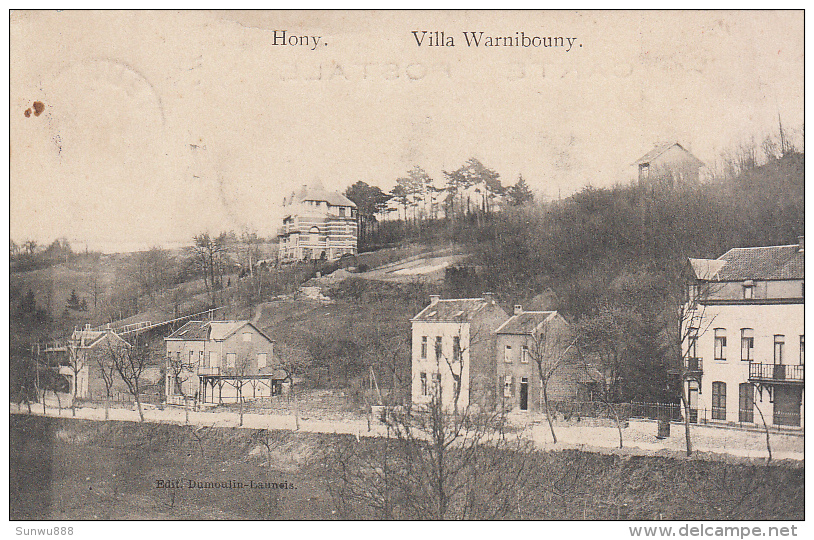 Hony - Villa Warnibouny (Edit. Dumoulin-Launois, 1920) - Esneux