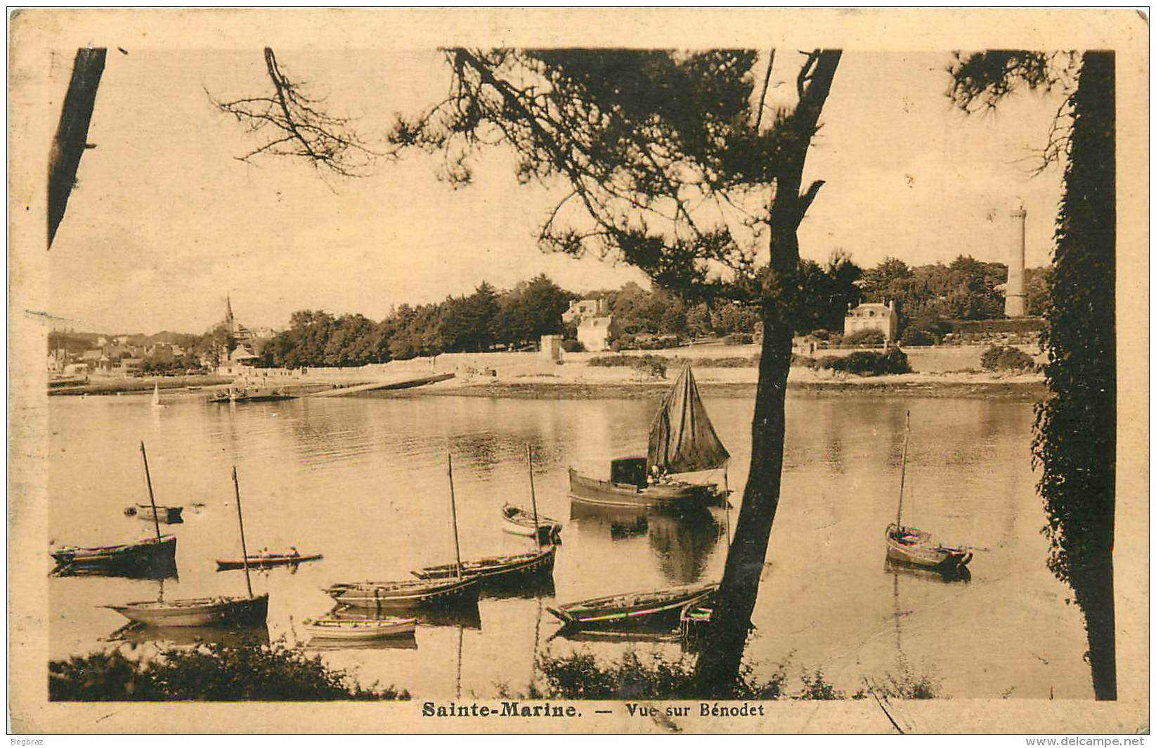 SAINTE MARINE       VUE SUR BENODET - Combrit Ste-Marine