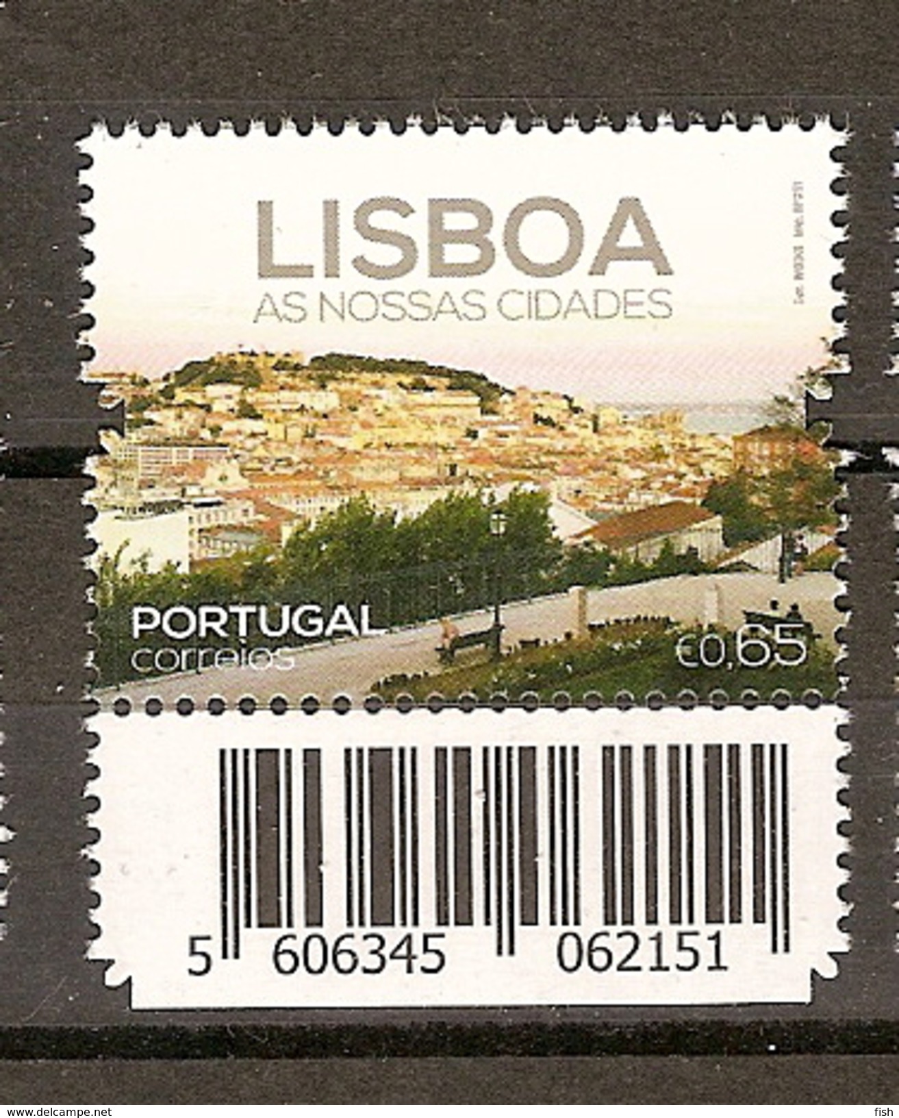 Portugal ** & Our Cities, Vista Panoramica, Lisbon 2016 (9791Barras) - Nuovi