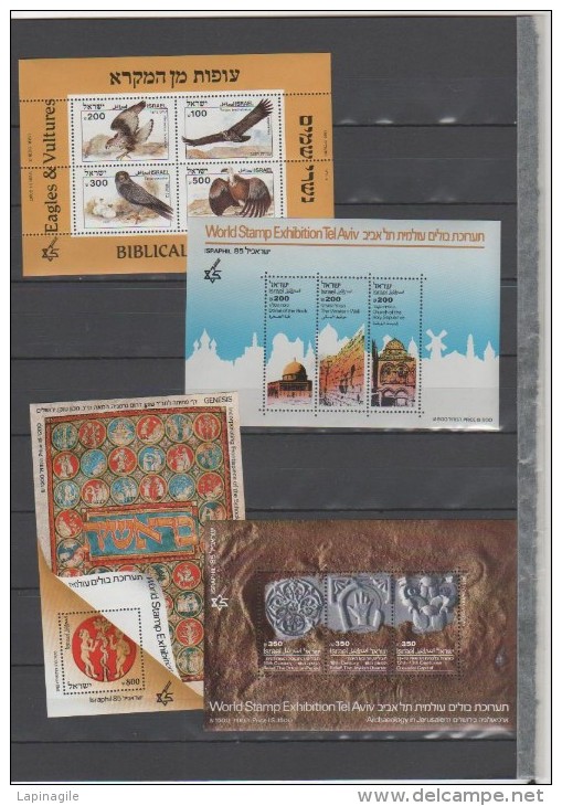 ISRAEL 1985 ANNEE COMPLETE NEUVE**MNH +4 BLOCS - Années Complètes