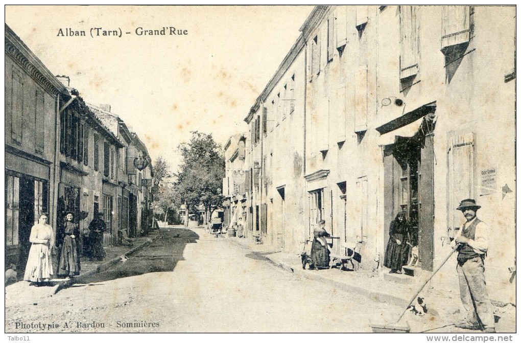 Tarn - Alban - Grand'rue - Alban