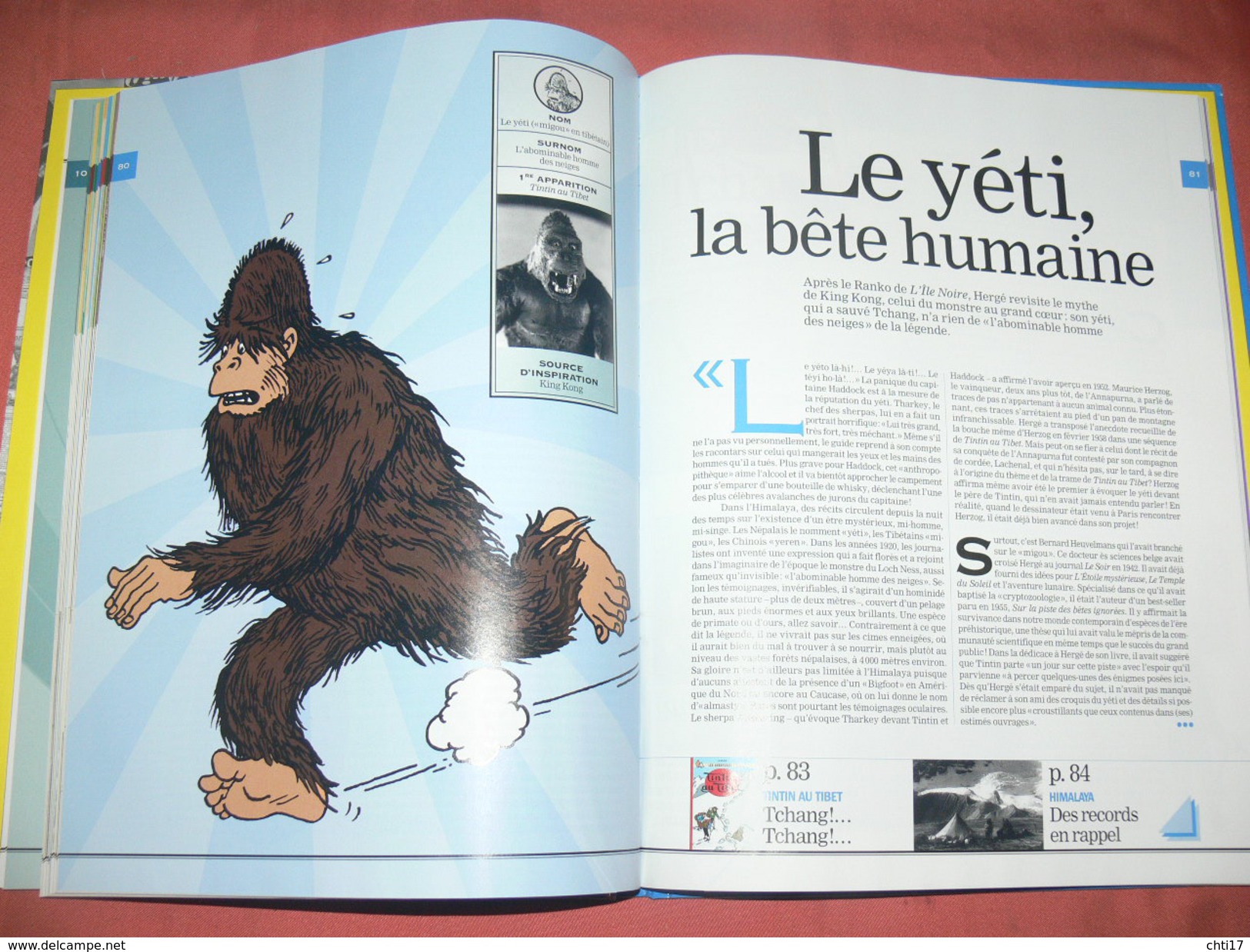 TINTIN / LES PERSONNAGES DE TINTIN DANS L HISTOIRE TOME 2 / LES EVENEMENTS DE 1930/44 QUI ONT INSPIRES HERGE /EDIT 2011