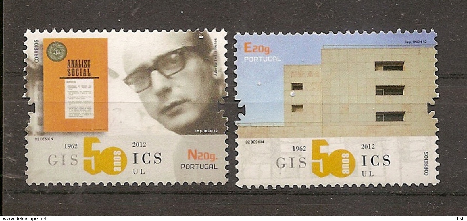 Portugal ** & 50th Anniversary Of Social Analysis In Portugal, GIS ICS 2012 (7342) - Unused Stamps