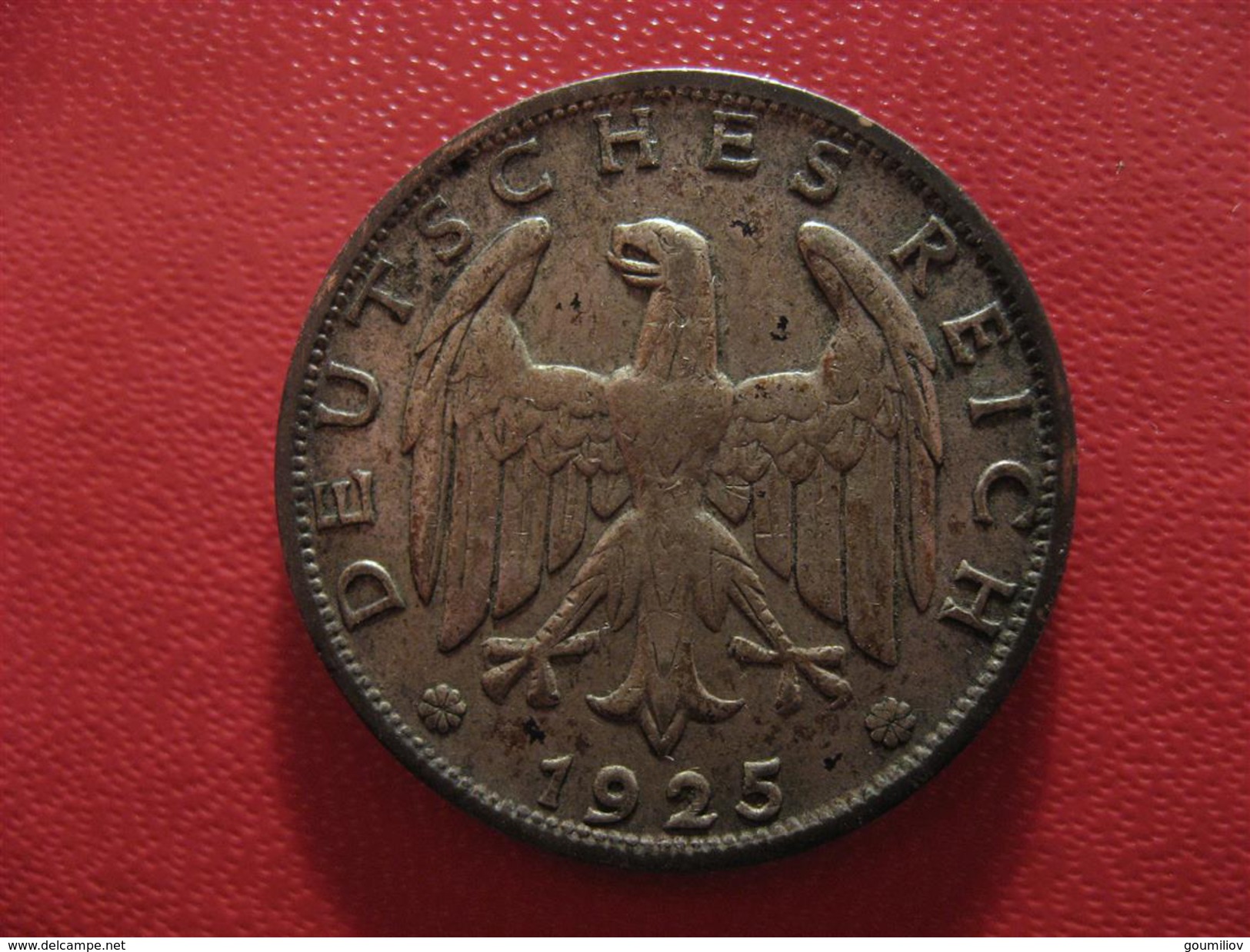 Allemagne - Reichs Mark 1925 A Berlin 1722 - 1 Mark & 1 Reichsmark