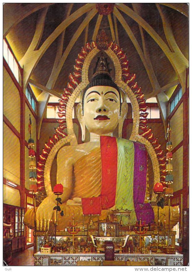 Asie-Singapour-SINGAPORE - Sakya Muni Buddha Gaya Temple  (Timbre Stamp SINGAPORE)* PRIX FIXE - Singapore