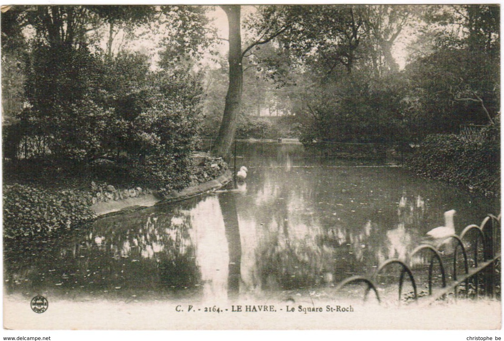 CPA Le Havre, Le Square St Roch (pk30603) - Square Saint-Roch